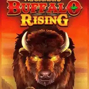 Buffalo Rising Megaways All Action slot visual from Blueprint Gaming available on tooniebetontario.com