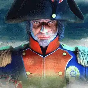 Napoleon Megaways logo – Megaways by Blueprint Gaming at ToonieBet Casino