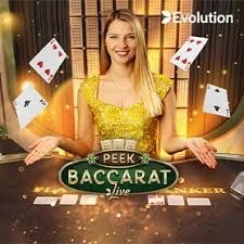 Play Peek Baccarat slot by Evolution on tooniebetontario.com