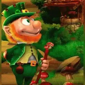 Wish Upon A Leprechaun Megaways slot logo by Blueprint Gaming at ToonieBet Casino
